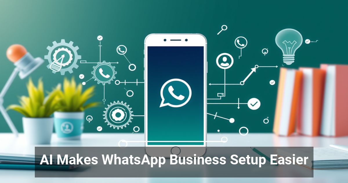 AI Makes WhatsApp Business Setup Easier